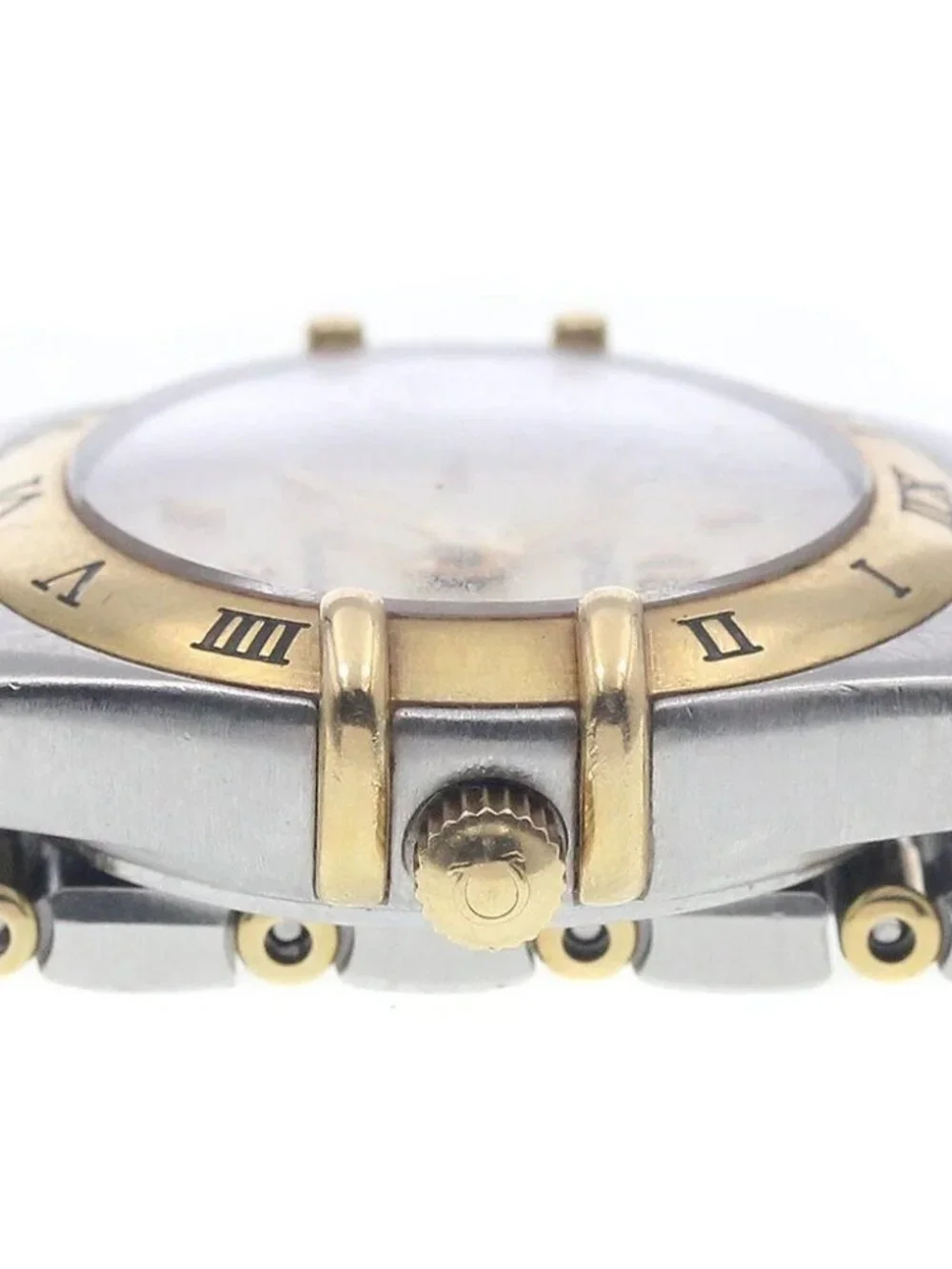 OMEGA Constellation 1362.30 Harf bar White Dial Quartz Ladies Watch_942082